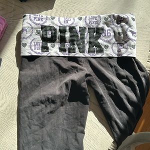 VS pink leggings, size small, petite
